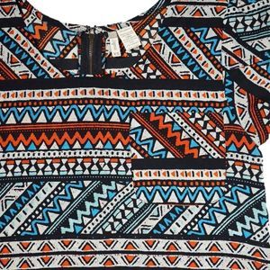 Japna Women's XS Semi Sheer Blouse Multi Design